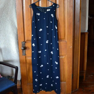 Vtg Floor Length Sun  Dress